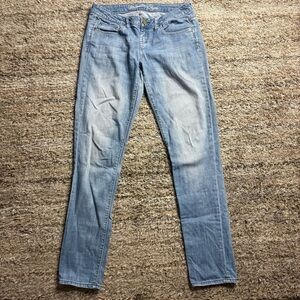 Y2K VINTAGE American Eagle Outfitters Light Blue Women's Boot Cut Jeans